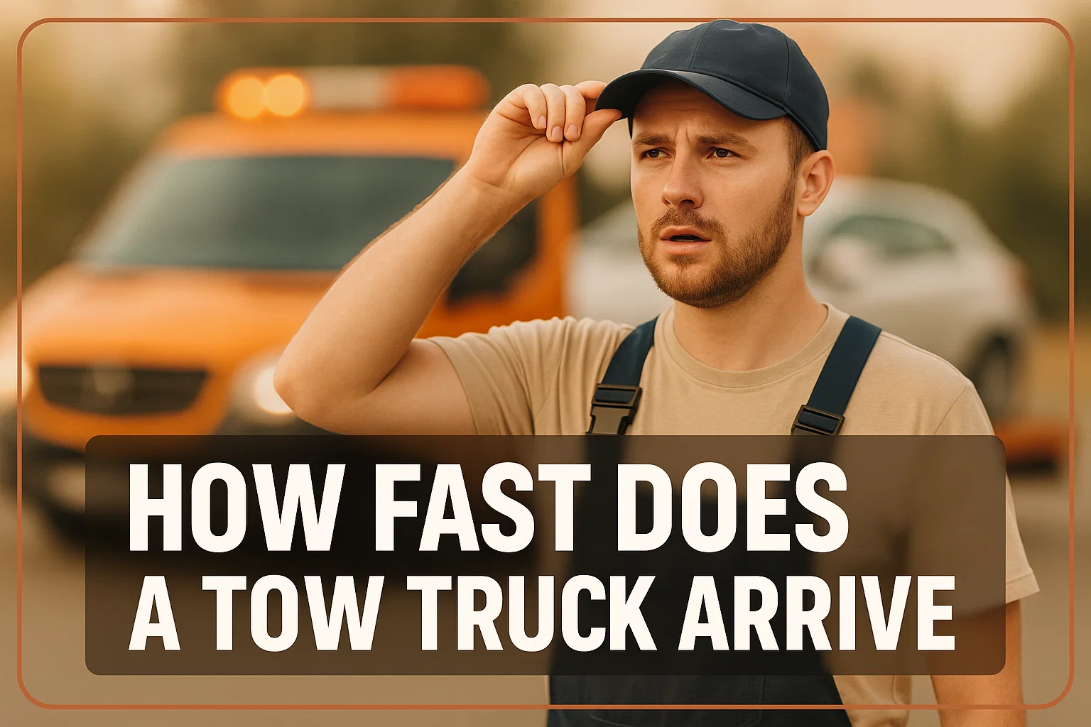 How fast does a tow truck arrive