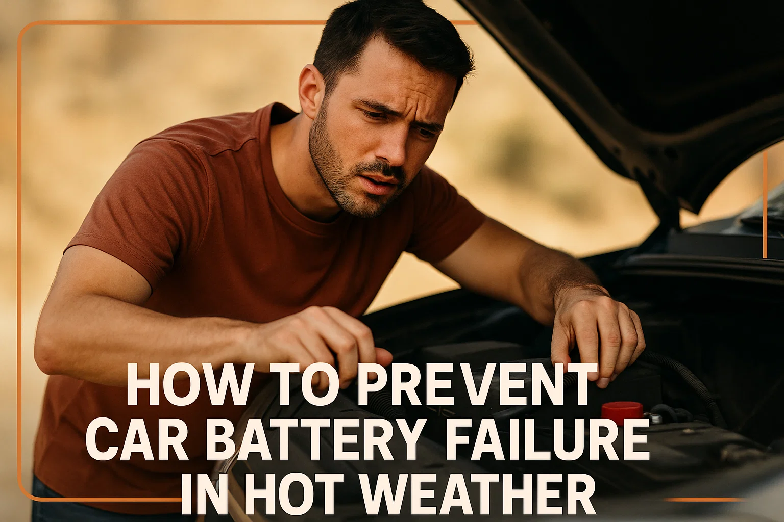 How to prevent car battery failure in hot weather