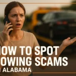 How to spot towing scams in Alabama
