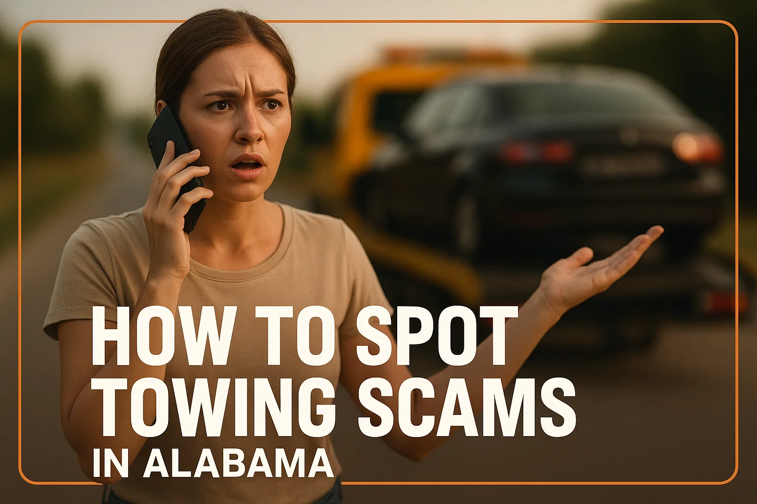How to spot towing scams