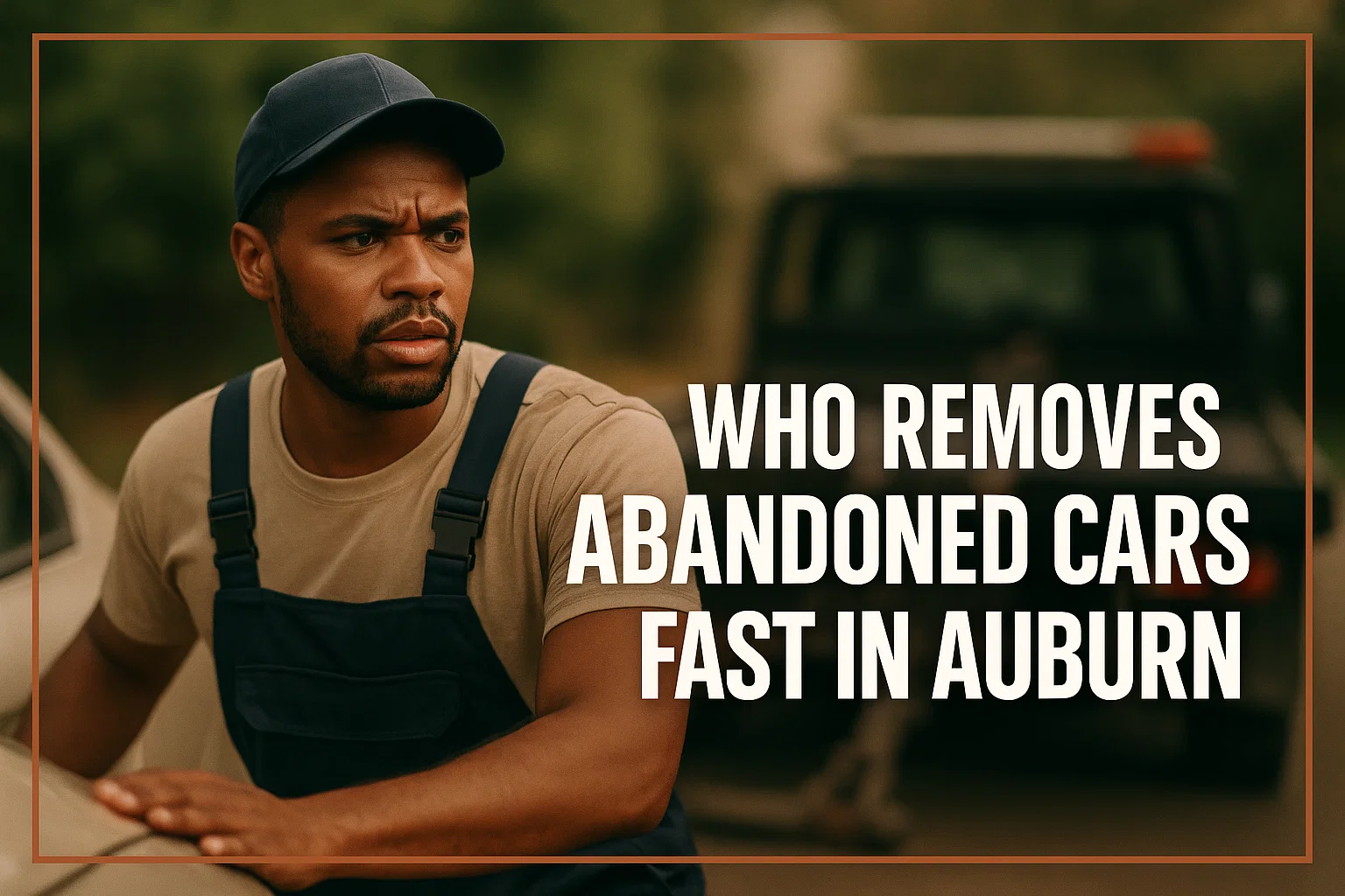 Who Removes Abandoned Cars Fast in Auburn