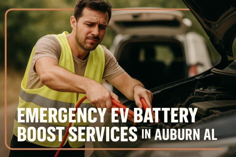 Emergency EV Battery Boost Services in Auburn AL