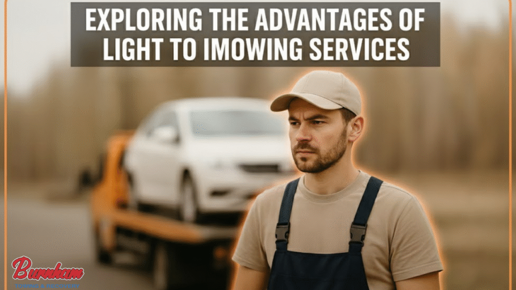 Exploring the Advantages of Light to Medium Towing Services