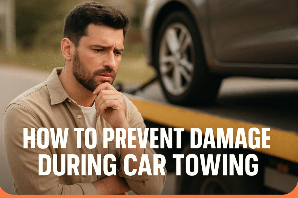 How to Prevent Damage During Car Towing