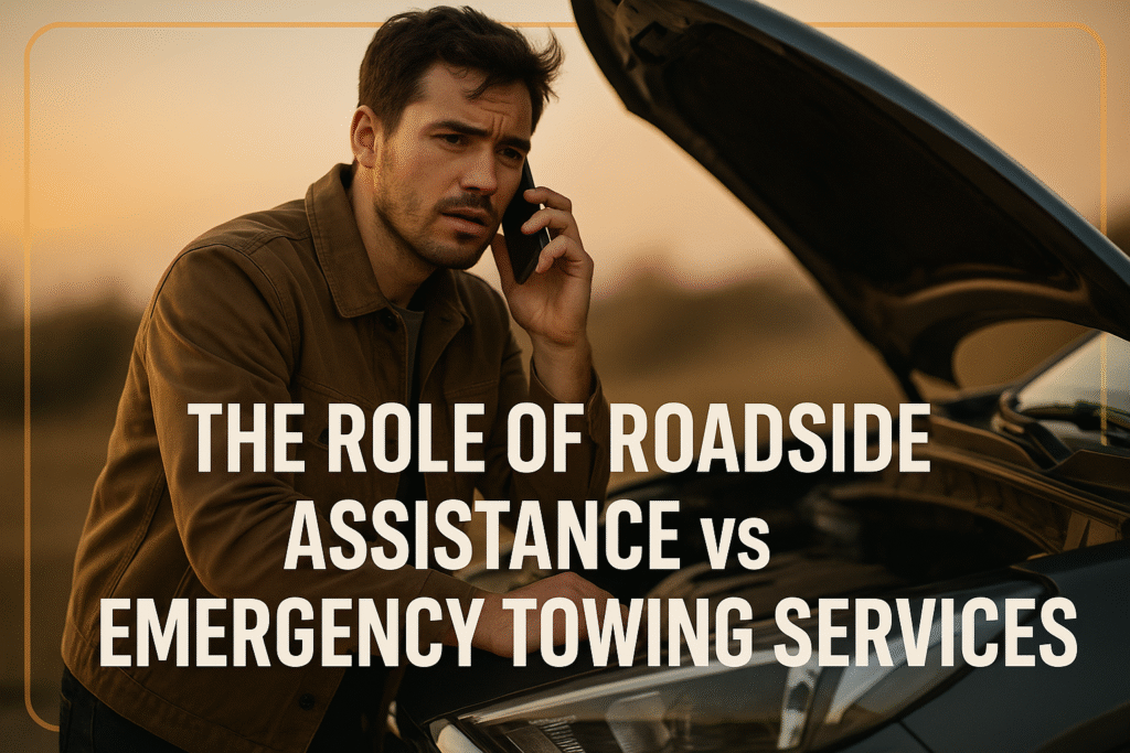 The Role of Roadside Assistance vs Emergency Towing Services