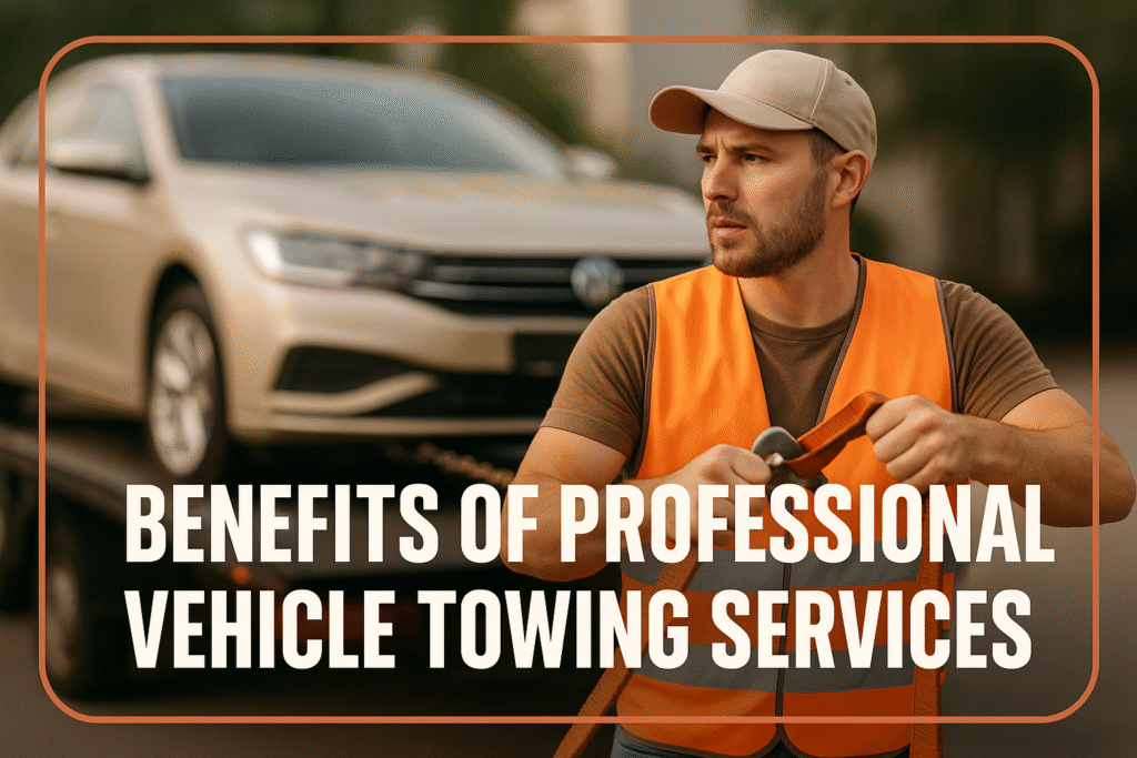 Benefits of Professional Vehicle Towing Services